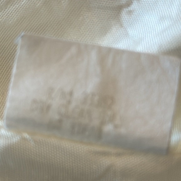 Vintage Nina K David Cline Ivory & Tan Crochet Inset Vest or Top Size 10 - Picture 9 of 10